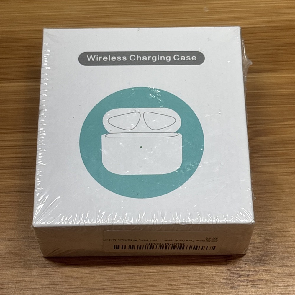 Nioscrr Wireless Charging Case‎ White for AirPods Pro 1st & 2nd Gen
